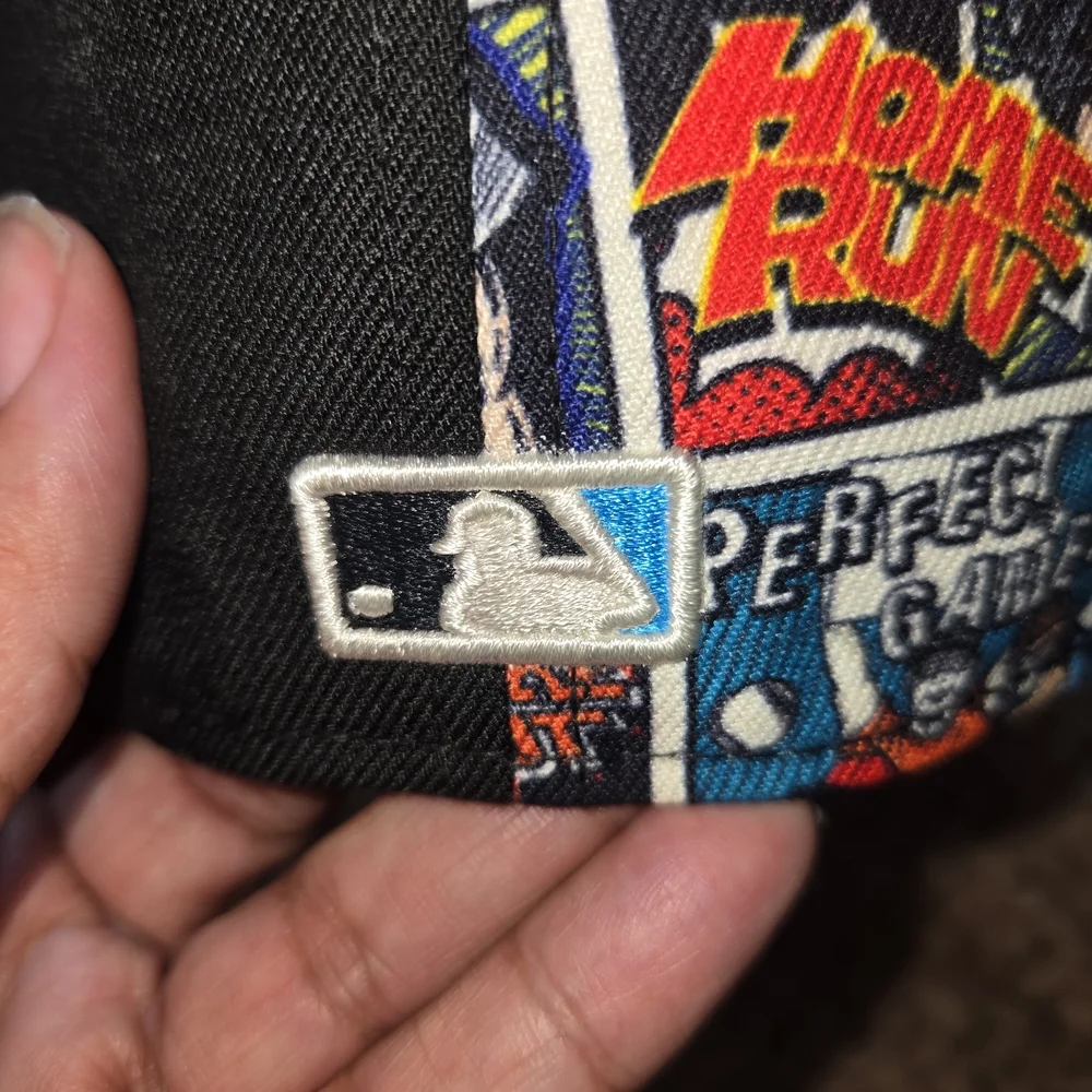 New Era Miami Marlins 2025 MLB Diamond Hero Edition 59FIFTY fitted hat. On Field